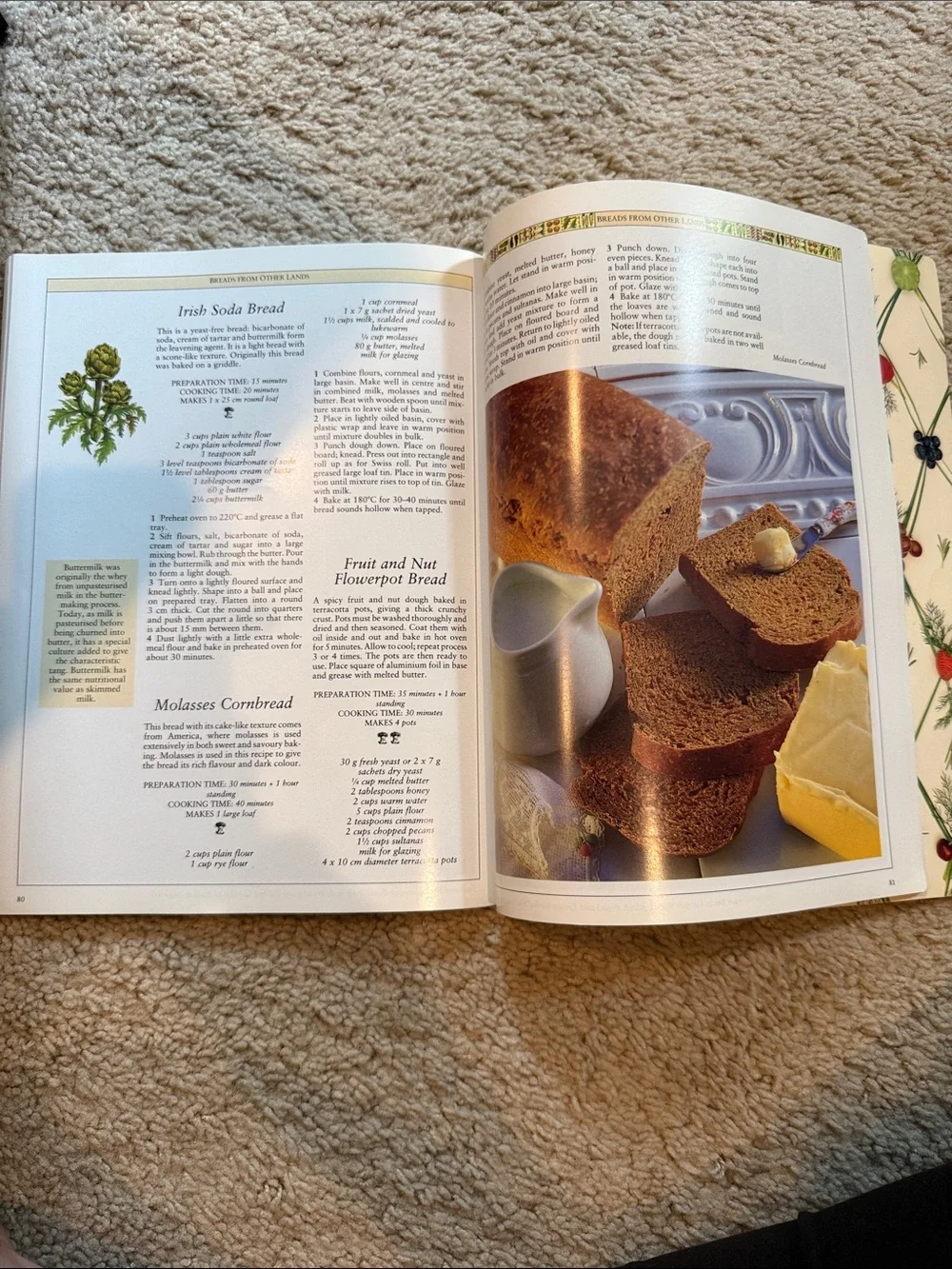 Farmhouse Cookbook - Green/Yellow Cover